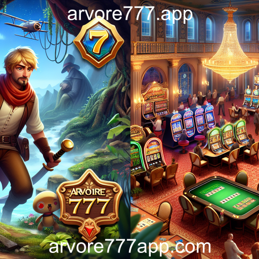 Descubra o Mundo dos Jogos de Aventura no Arvore777.app
